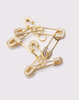 EYEFUNNY アイファニー Diamond safetypin bracelet necklace diamond poggy jbalvin kim jones clot poon