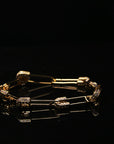 EYEFUNNY アイファニー Diamond safetypin bracelet necklace diamond poggy jbalvin kim jones clot poon
