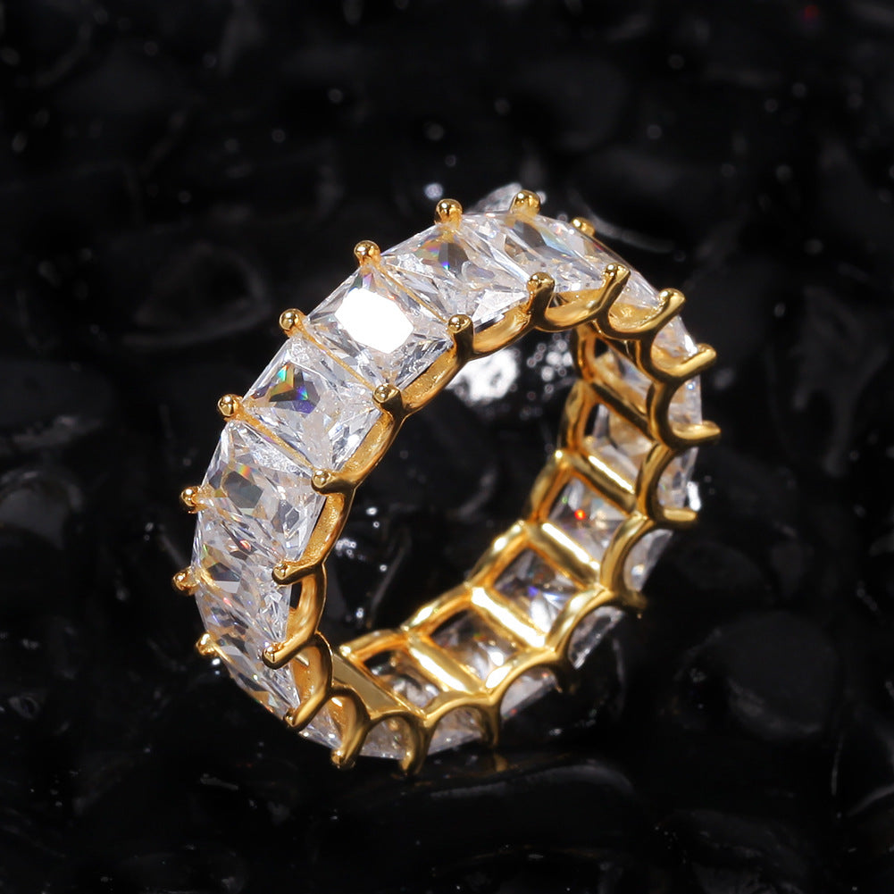 Kylie Jenner signature eternity band ring in oval kylie ring diamond