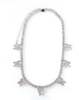 butterfly tennis link chain choker kylie jenner stormi diamond vvs custom jewelers