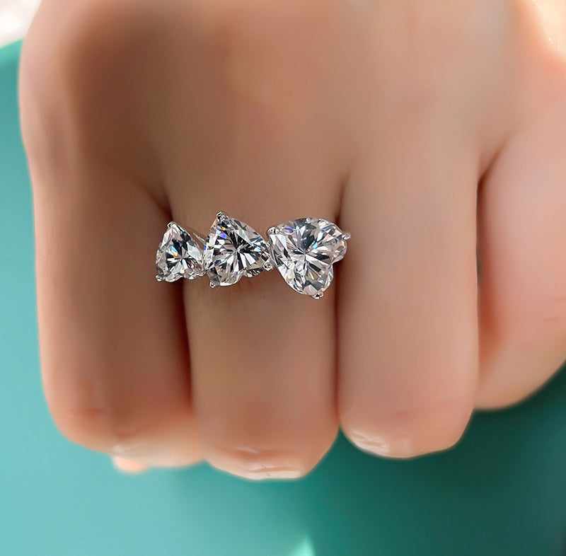 Kylie Jenner signature heart eternity ring diamond vvs shopgld ifandco travis scott