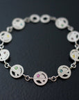 EYEFUNNY smiling face bangle bracelet smiley diamond vvs アイファニー POGGY KIM JONES VIRGIL JBALVIN
