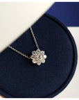 Sunflower by Harry Winston diamond pendant necklace chain vvs engagement ring
