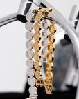 EYEFUNNY smiling face bangle bracelet smiley diamond vvs アイファニー POGGY KIM JONES VIRGIL JBALVIN
