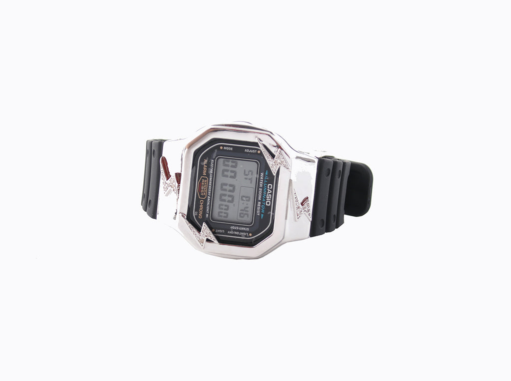 eyefunny gshock 5600 bezel custom case watch diamond farfetch