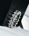 Kylie Jenner signature eternity band ring in oval kylie ring diamond