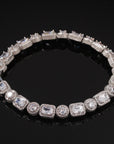 travis scott canary halo one row solitaire tennis link bracelet out with kylie jenner