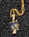 Lil Uzi Vert vs. the World pendant necklace diamond Eternal Atake, Lil Uzi Vert vs. The World 2, and Pluto x Baby Pluto