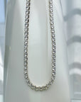 harry winston Tennis Necklace diamond 925 silver white gold diamonds
