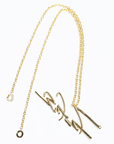 FUTURA SIGNATURE NECKLACE UNIVERSE UNKLE futura pendant necklace chain