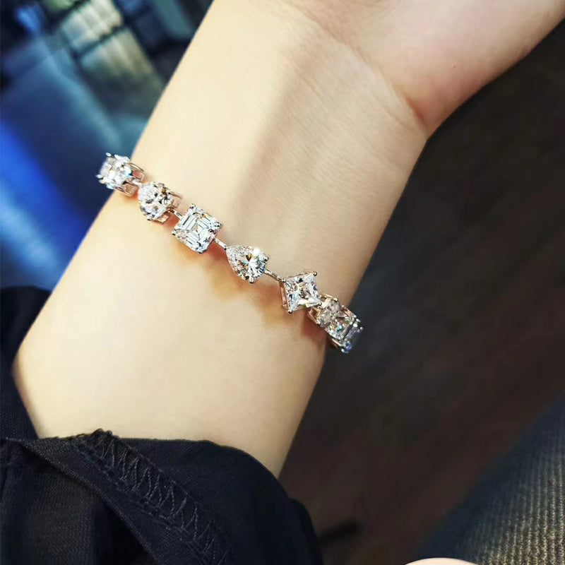 Graff Multi-shape diamond Bracelet vvs ifandco luxury kylie jenner