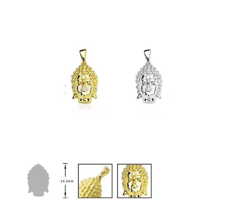 Nano Buddha pendant & necklace chain