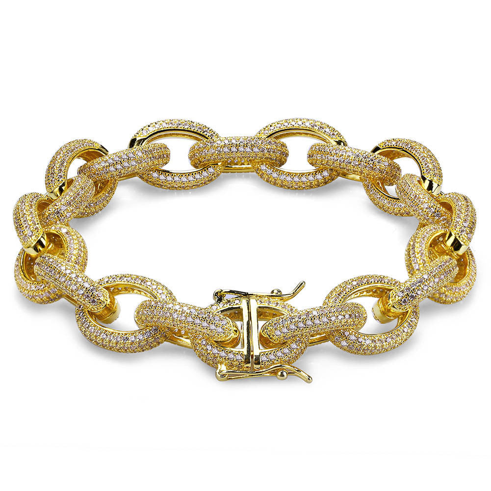 hermes link chain bracelet affordable hip hop jewelry ifandco