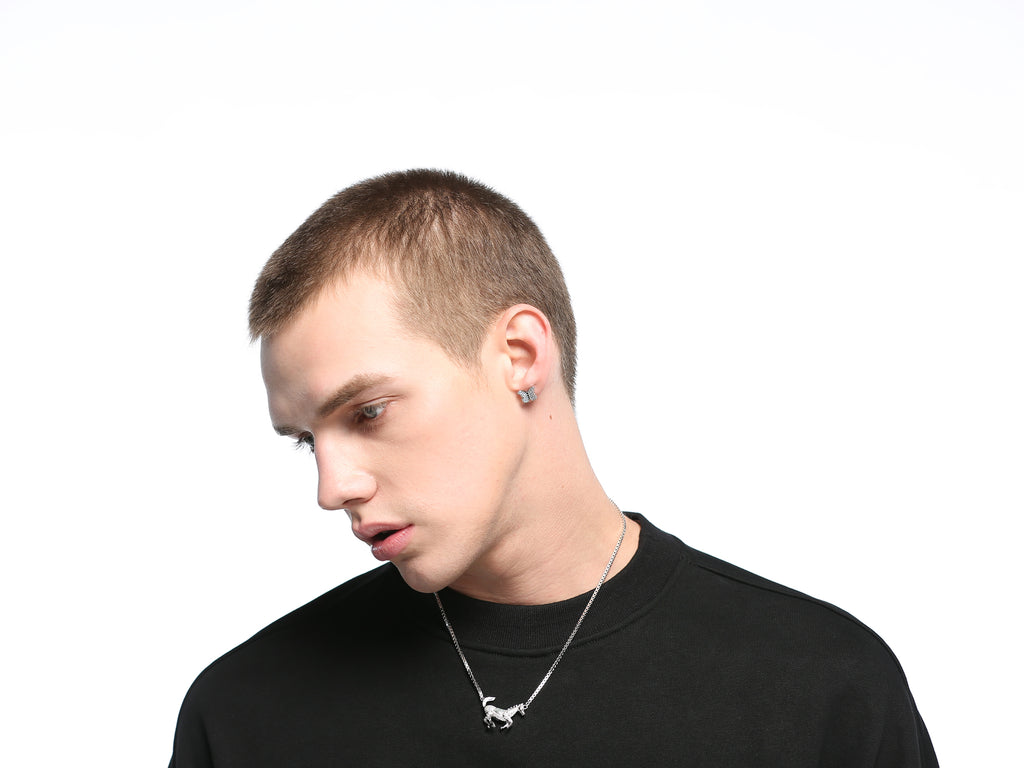 ian connor butterfly emoji earring vlone revenge ian connor luka sabbat ifandco new jewelry bling