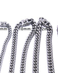 cuban link ifandco chain necklace