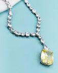 Beyoncé's Tiffany & Co diamond necklace is worth $30 million harpersbazaar.com tiffany yellow diamond necklace beyonce' from The 128-carat yellow diamond was worn by Hepburn during the Breakfast At Tiffany's press tour in 1961, and was seen again on Lady Gaga