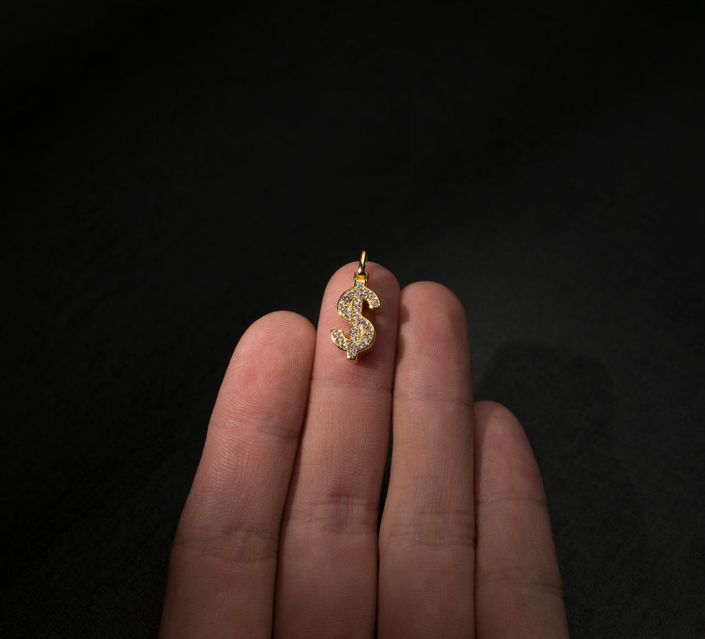 greg yuna pico dollar sign money nano jesus pendant necklace chain