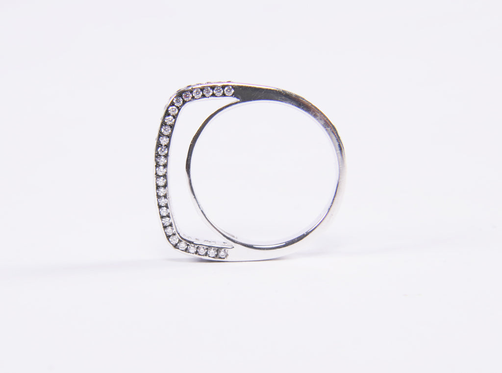 hamburger rings as seen on Nigo in multicolored vvs diamond ifandco