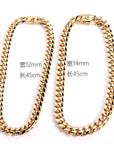 cuban link ifandco chain necklace shopgld
