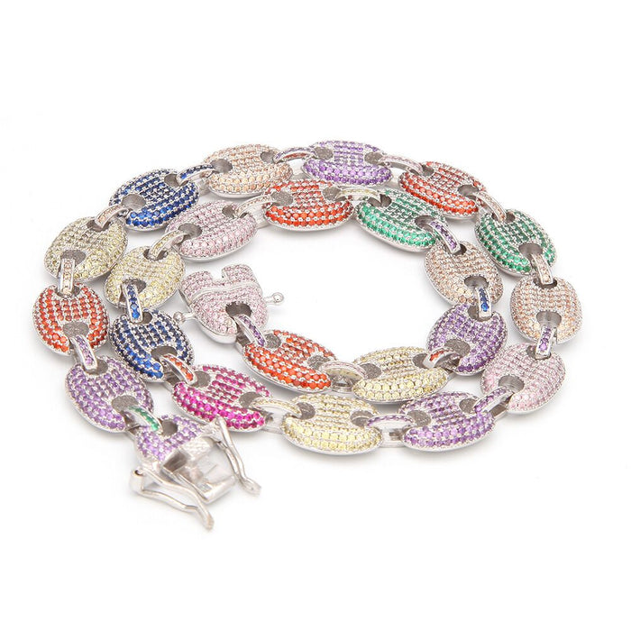 gucci link chain 13mm diamond necklace bracelet affordable jewelry lifetime guarantee shopgld