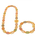 Iced out gucci link single row 13mm necklace/bracelet chain multicolored