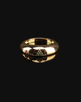 hamburger ring as seen on Nigo in multicolored vvs diamond ifandco