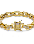 hermes link drake diamond necklace chain iced out shopgld