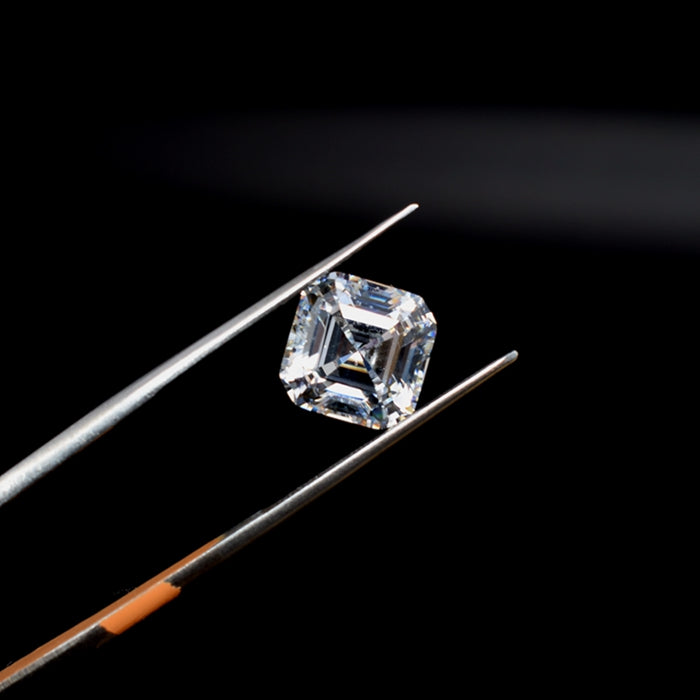 Nano Asscher Cut Diamond Cross jacob mrflawless pendant necklace chain ifandco
