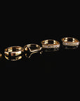 hamburger ring as seen on Nigo in multicolored vvs diamond ifandco