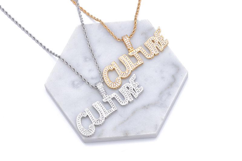 Migo yung rich nation culture YRN pendant necklace chain vvs diamond offset quavo takeoff ifandco custom jewelry