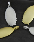 Lady of Guadalupe Virgin Mary pendant necklace and chain