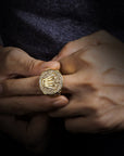 Rolex crown ring fully iced diamond presidential diamond ifandco shopgld