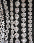 Travis scott custhion diamond choker tennis chain oval cut micro pave diamond necklace