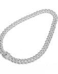 Cuban link chain 13mm fully iced with custom clasp ifandco icebox