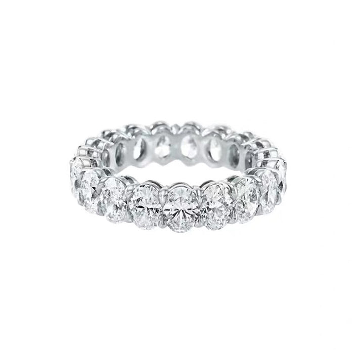 Kylie Jenner signature eternity band ring in oval kylie ring diamond