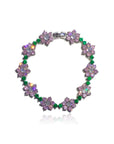 frank kandi man blonde Ocean instagram flower bracelet diamond rave bracelet daisy