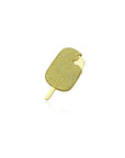 Icecream bar fully iced pendant yellow gold