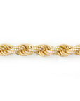 Iced Out Rope Bracelet 11mm