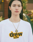 Drew Smiley face as seen on Justin bieber pendant necklace chain vvs ifandco diamond free