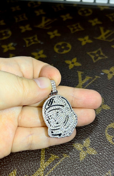 BBC Billionaire Boys Club astronaut pendant & necklace chain