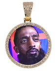 Custom memorial photo necklace chain locket charm pendant