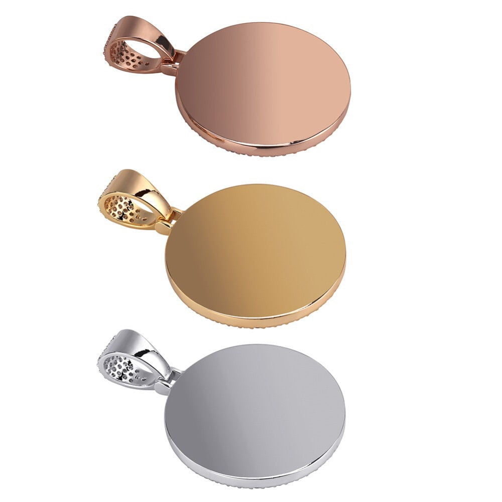 Custom memorial photo necklace chain locket charm pendant