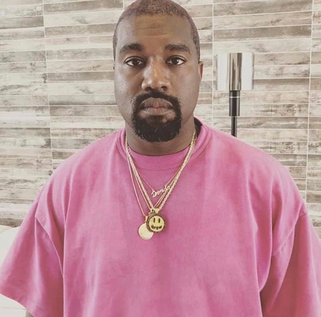 kanye west sunday service astroworld tour merch necklace smiley face travis scott
