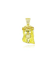 baby jesus piece pendant part iced gold