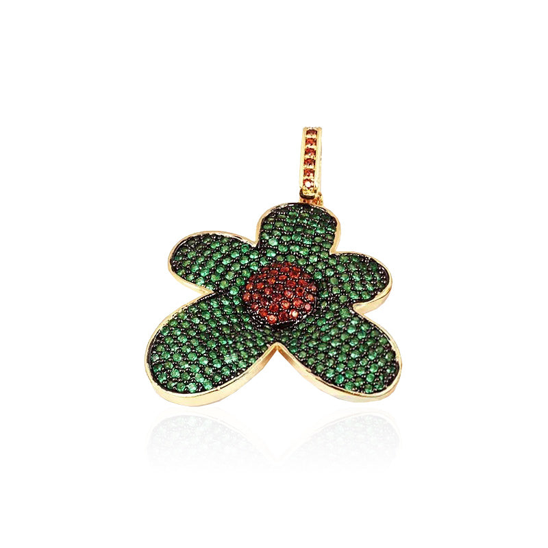 golf le fleur tyler the creator flower boy pendant necklace free chain igor ifandco vvs diamond ben baller