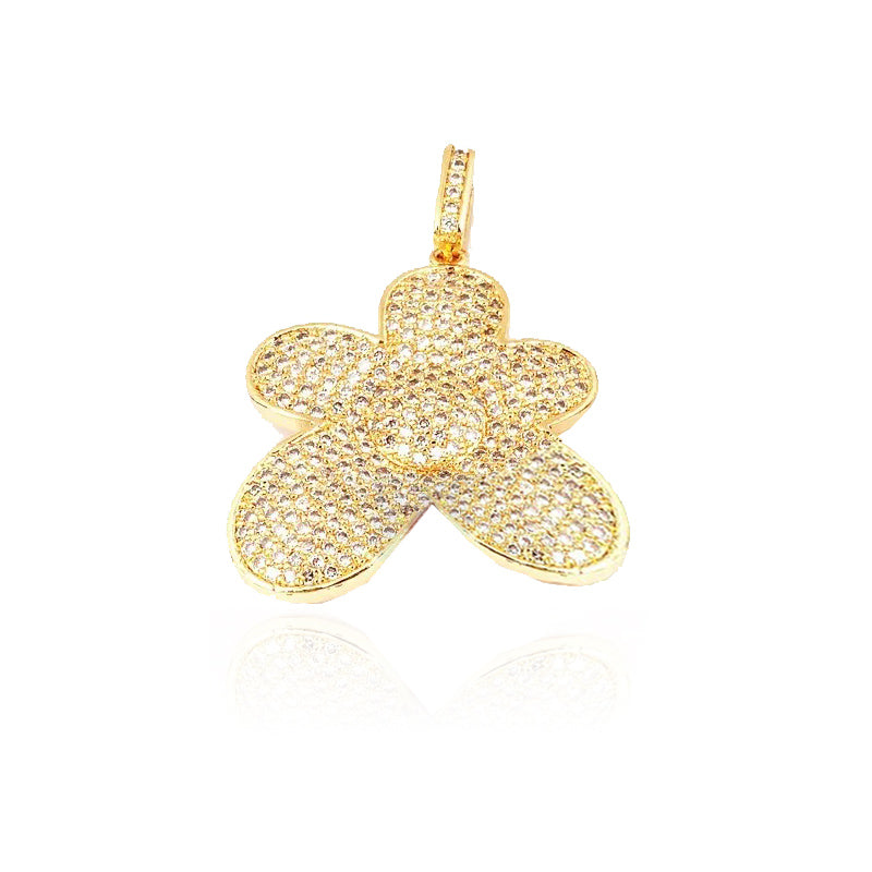 golf le fleur tyler the creator flower boy pendant necklace free chain igor ifandco vvs diamond ben baller
