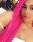 cactus jack records pendant necklace chain diamond travis scott kylie jenner