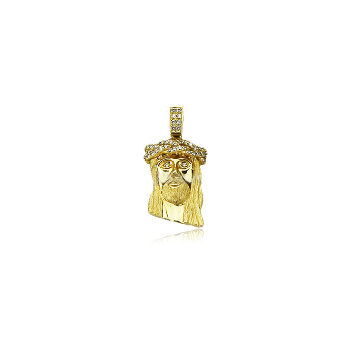 nano jesus part iced in gold