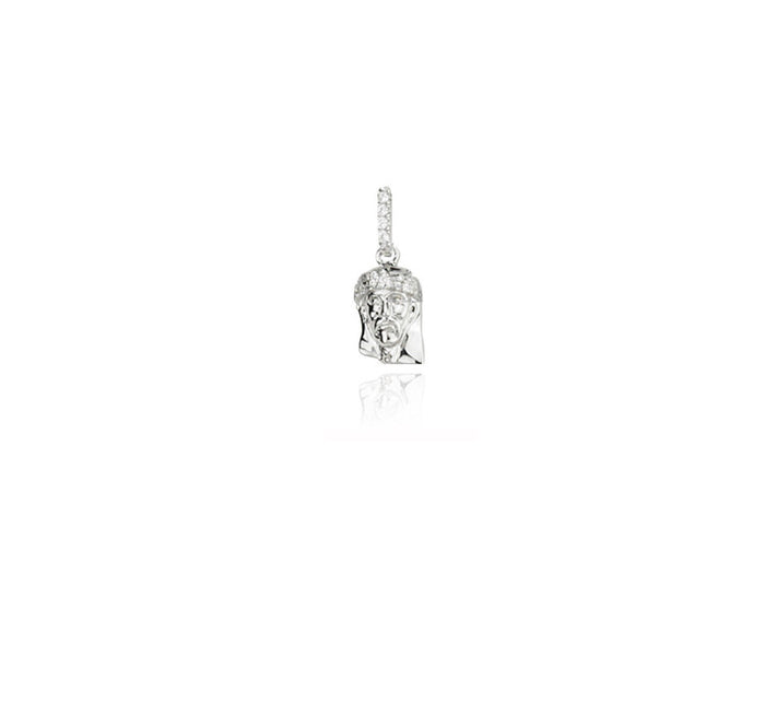 pico jesus piece 11mm smallest pendant chain silver