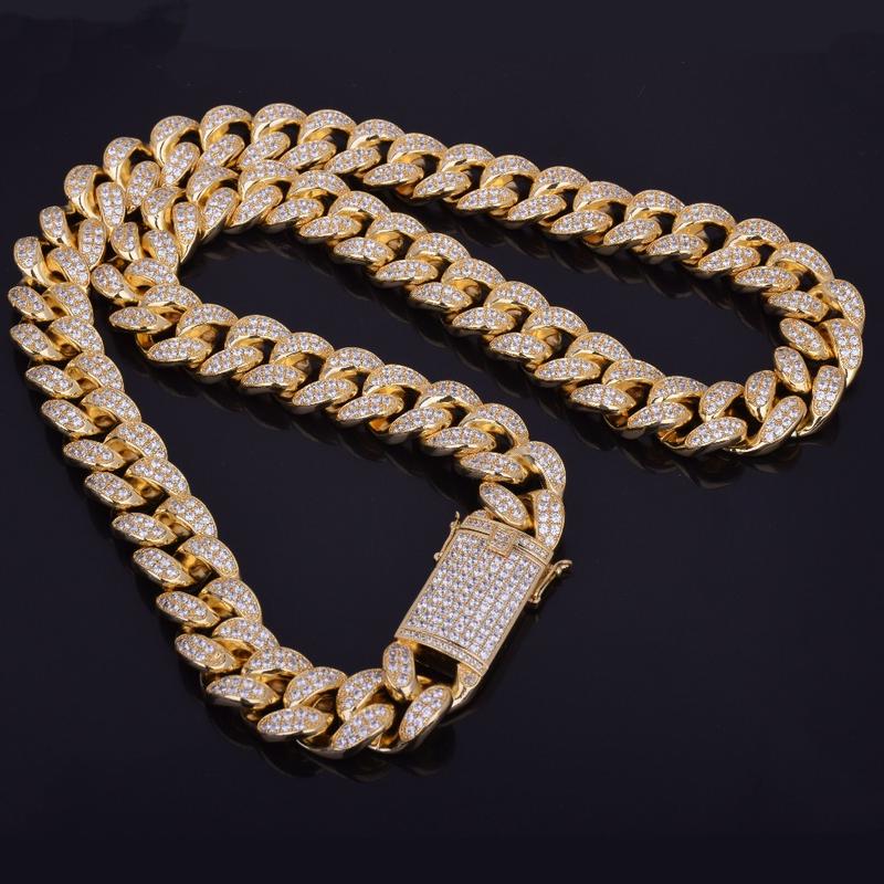 20mm heavy solid miami cuban link chain seen on LIL UZI VERT ifandco diamond vvs
